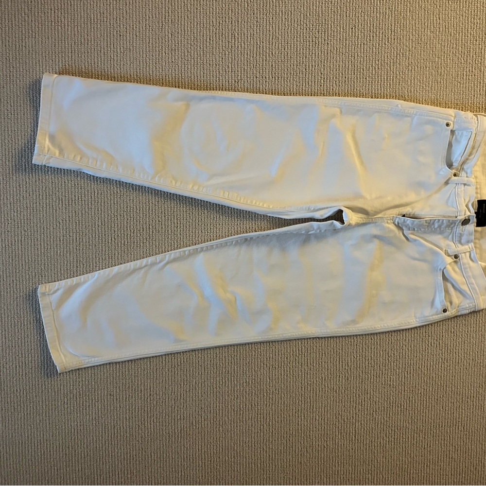 Banana Republic Factory White Slouch Jeans Size 10/30 Petite - Picture 10 of 12